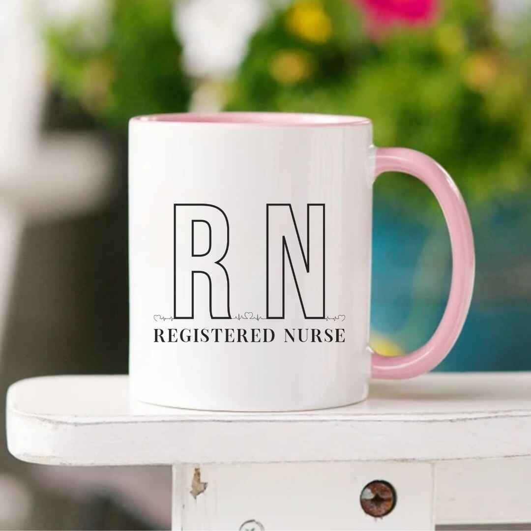 Registered Nurse RN EKG Mug