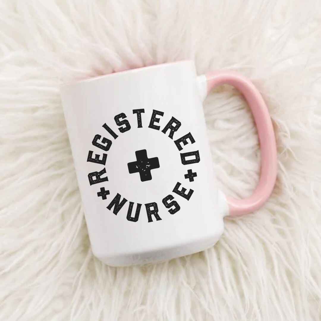 Rustic Registered Nurse Mug