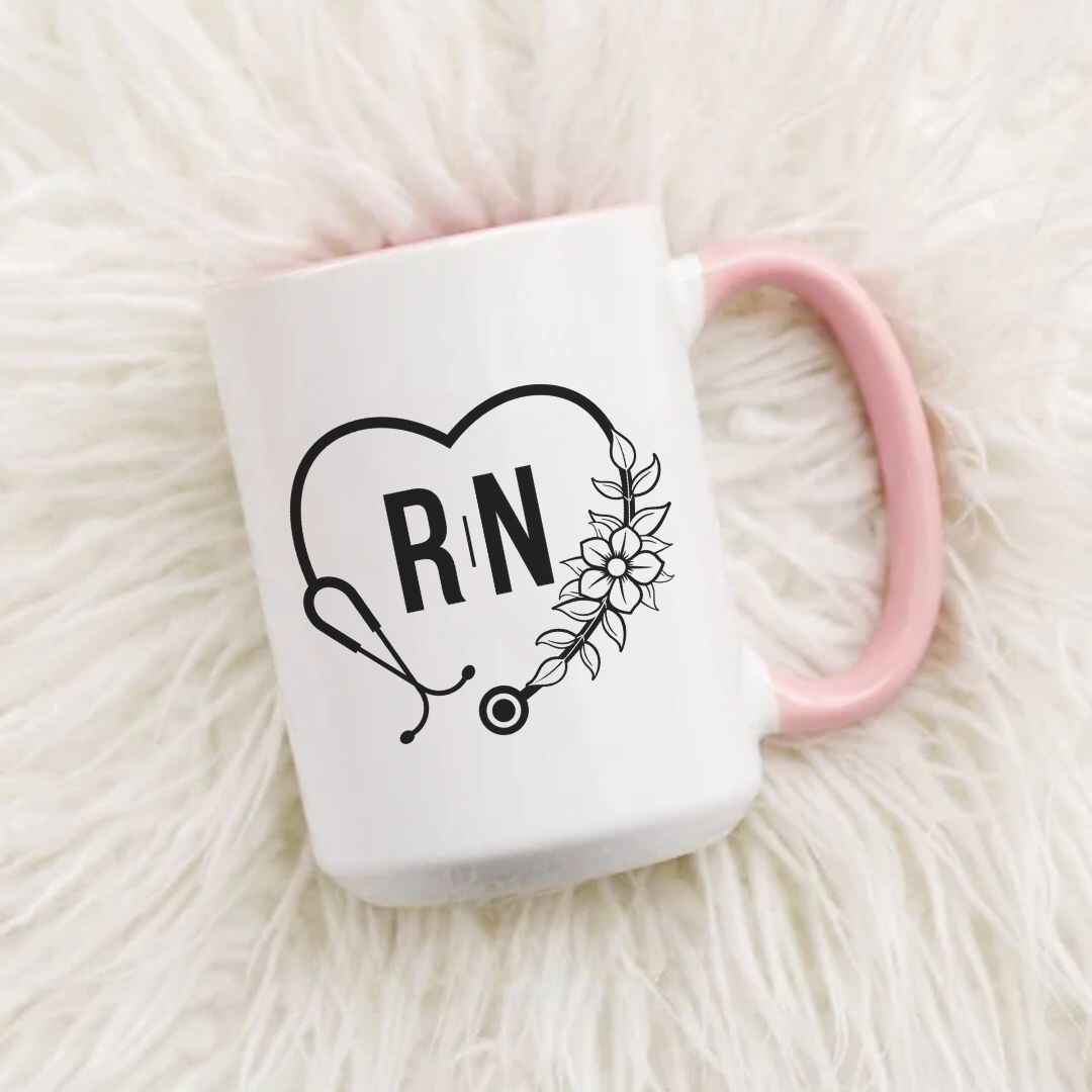 Registered Nurse _Heart Stethoscope_ Mug