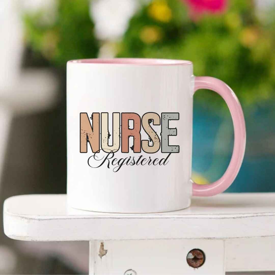 Registered Nurse Fall Colors Mug