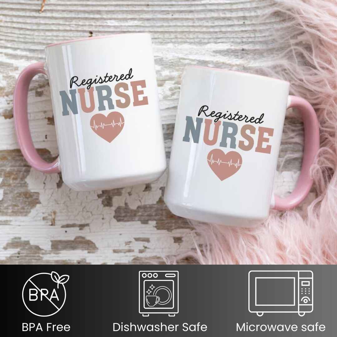 Registered Nurse _EKG Heart_ Mug