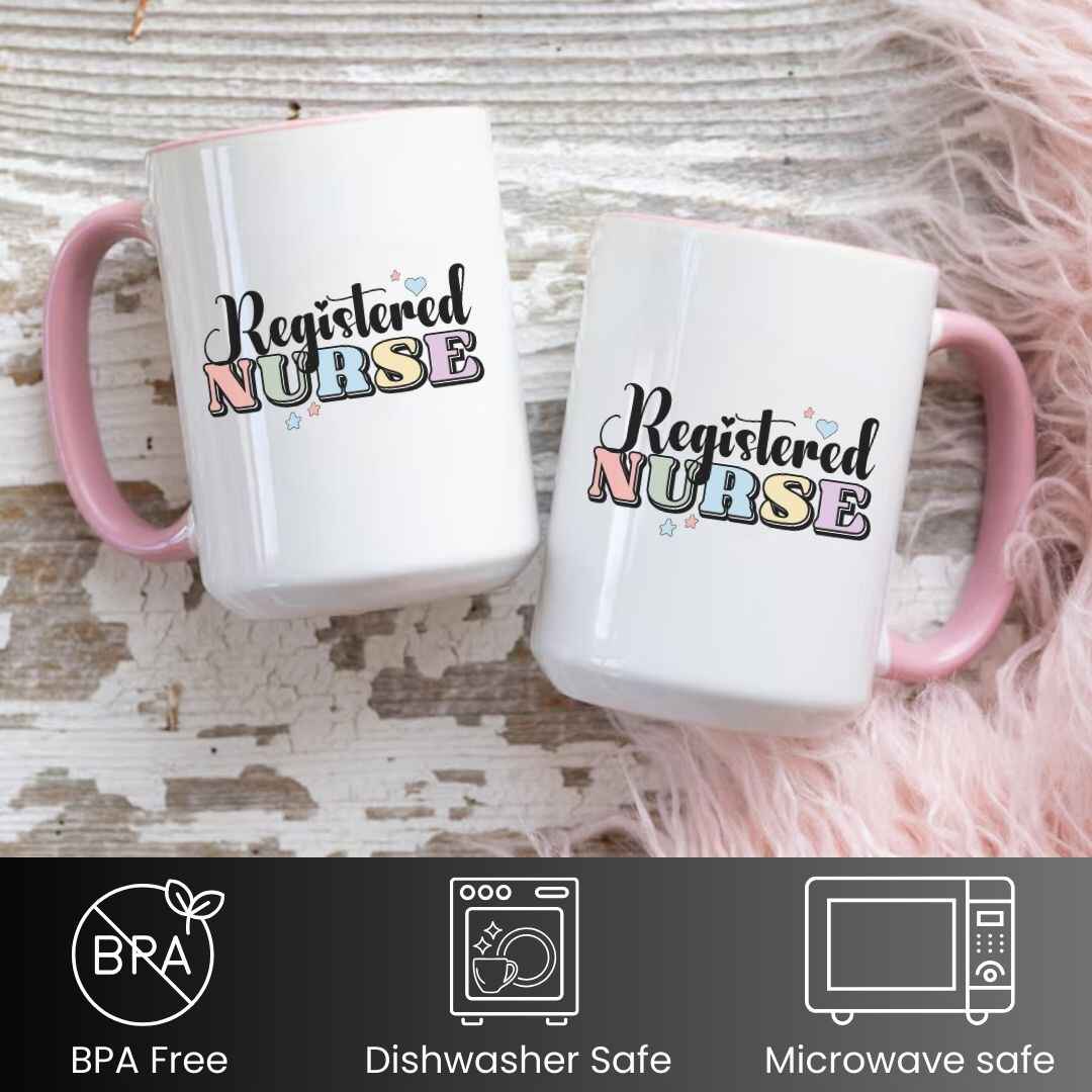 Registered Nurse Colorful Mug