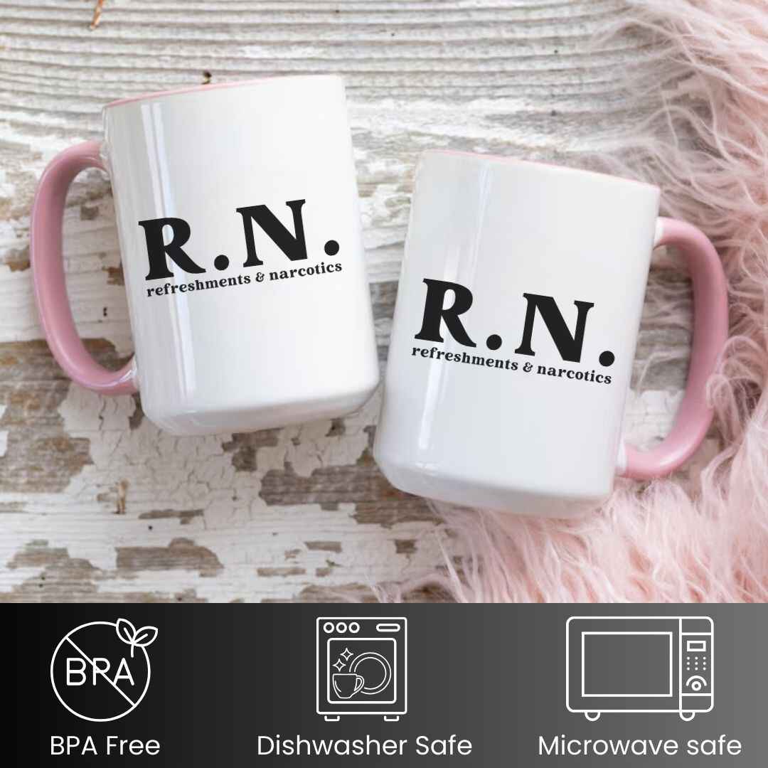 Refreshments & Narcotics Funny Mug