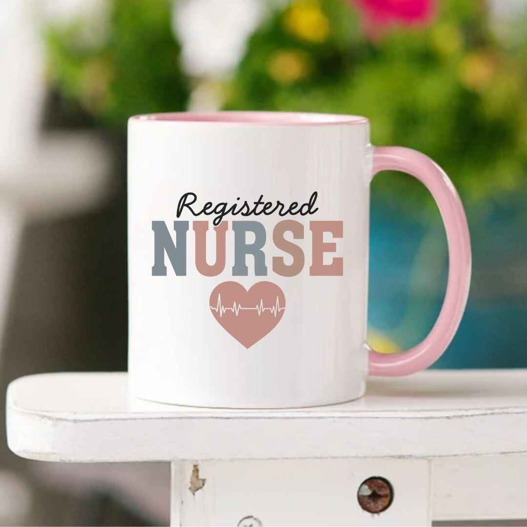 Registered Nurse _EKG Heart_ Mug