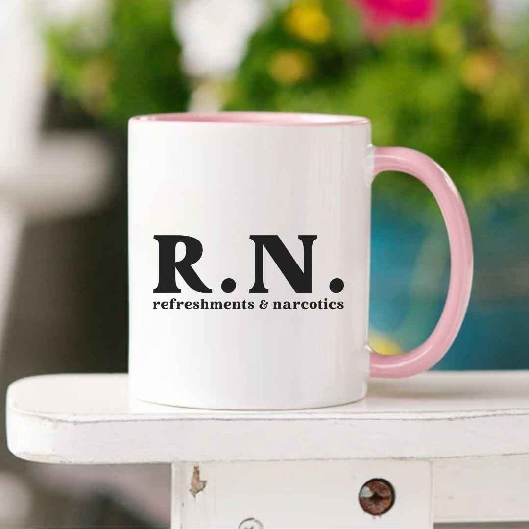 Refreshments & Narcotics Funny Mug