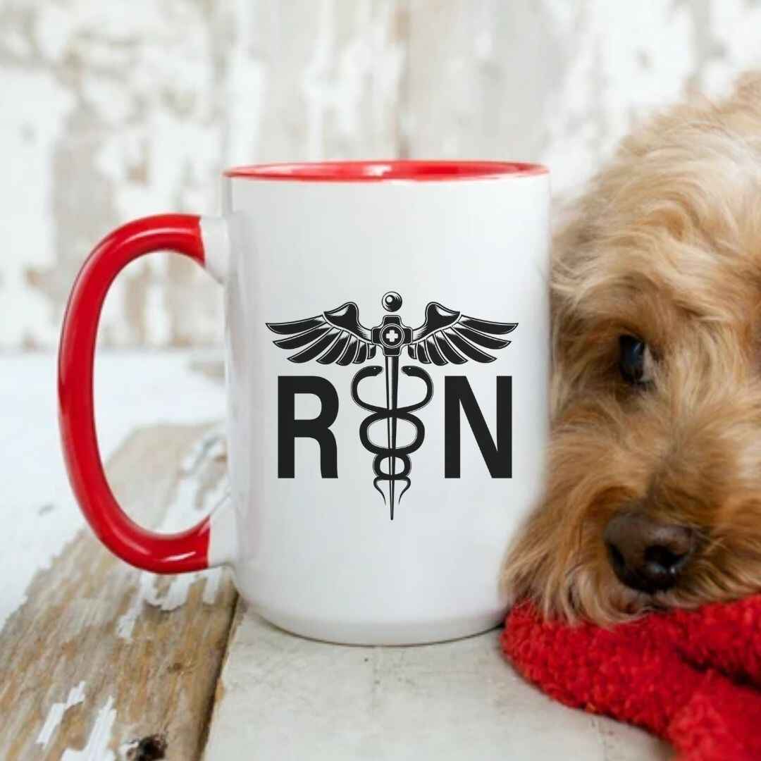 Registered Nurse _Medical Caduceus Symbol_ Mug