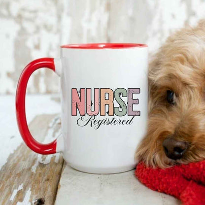 Registered Nurse Nutrition Facts Mug