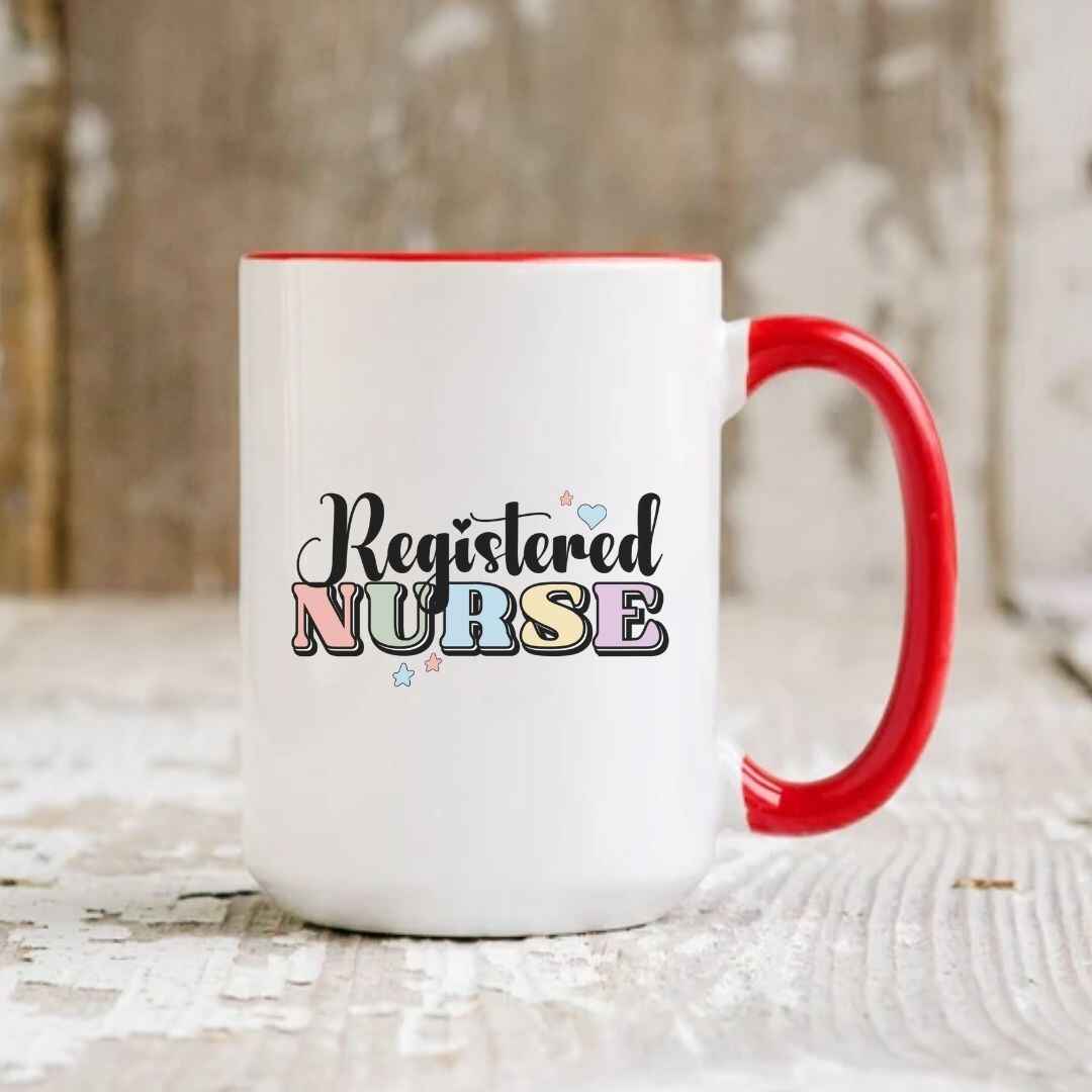 Registered Nurse Colorful Mug