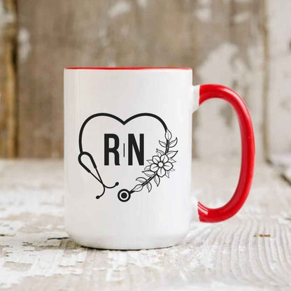 Registered Nurse _Heart Stethoscope_ Mug