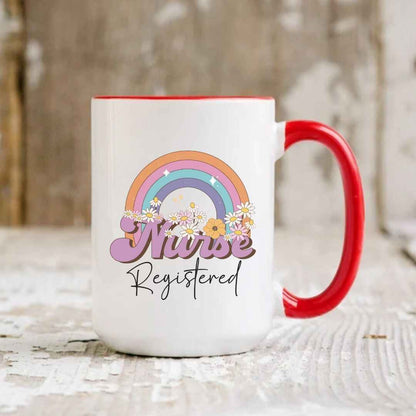 Retro Registered Nurse Mug