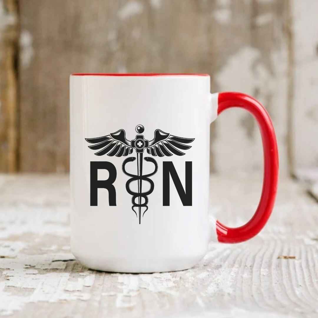 Registered Nurse _Medical Caduceus Symbol_ Mug