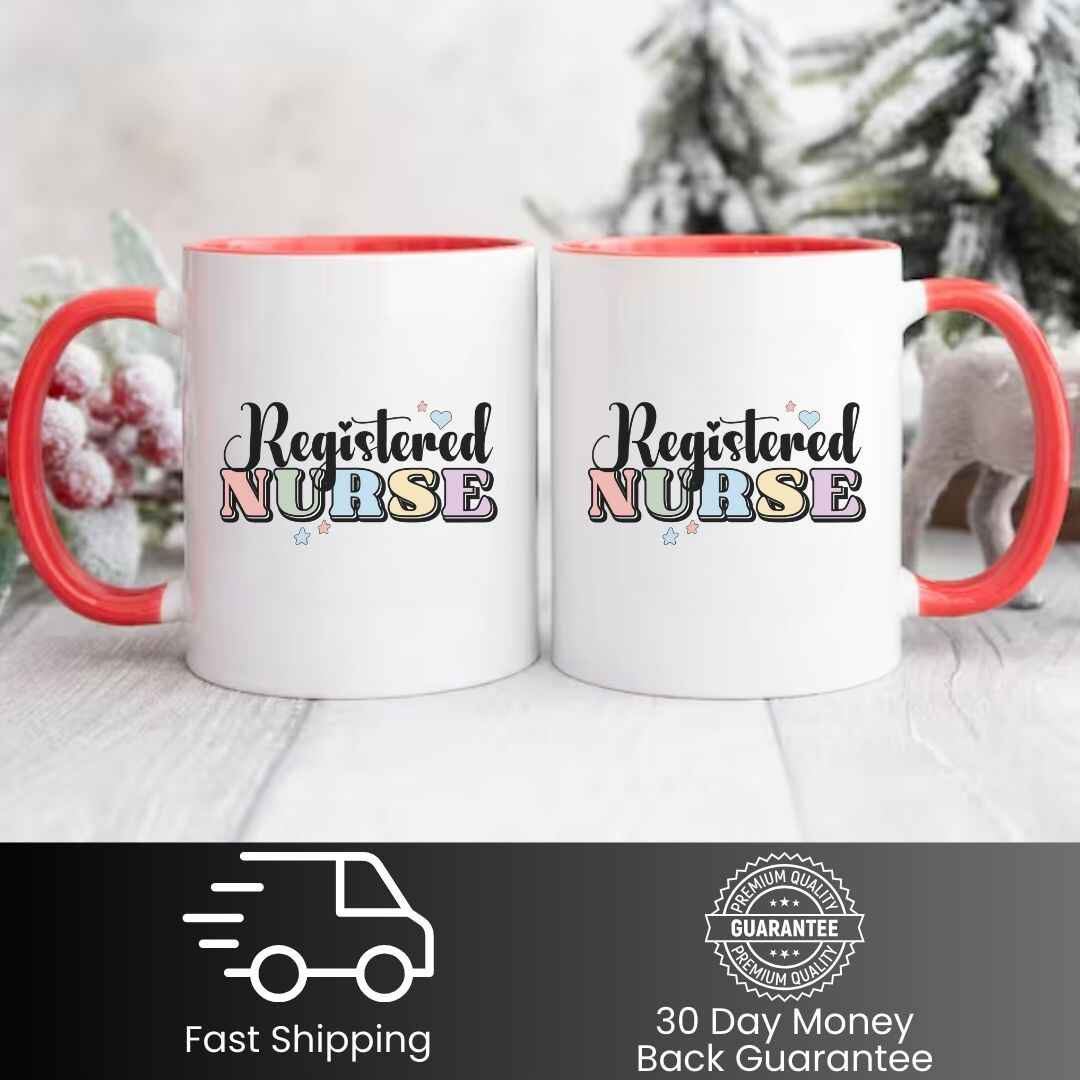 Registered Nurse Colorful Mug