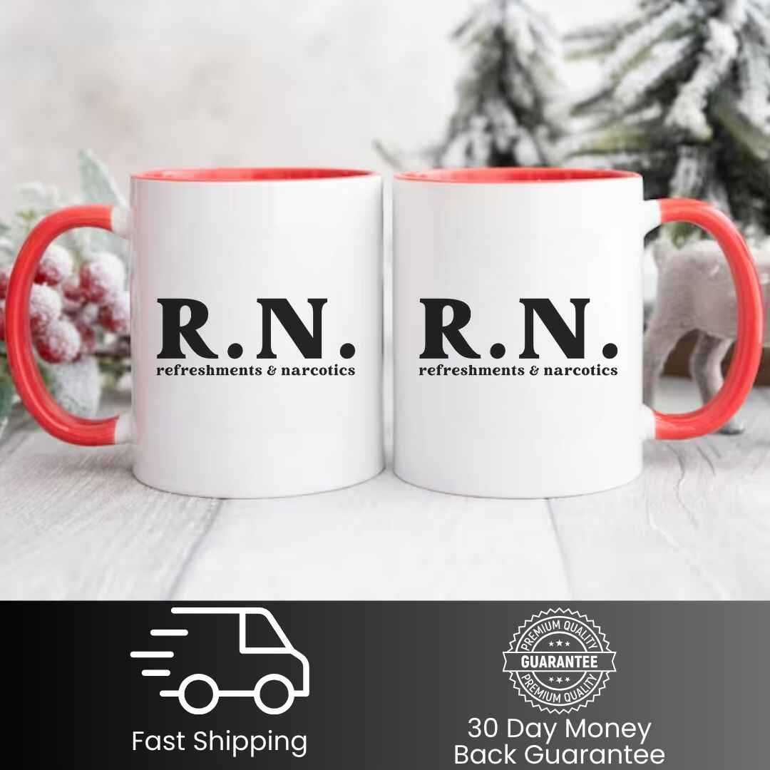 Refreshments & Narcotics Funny Mug