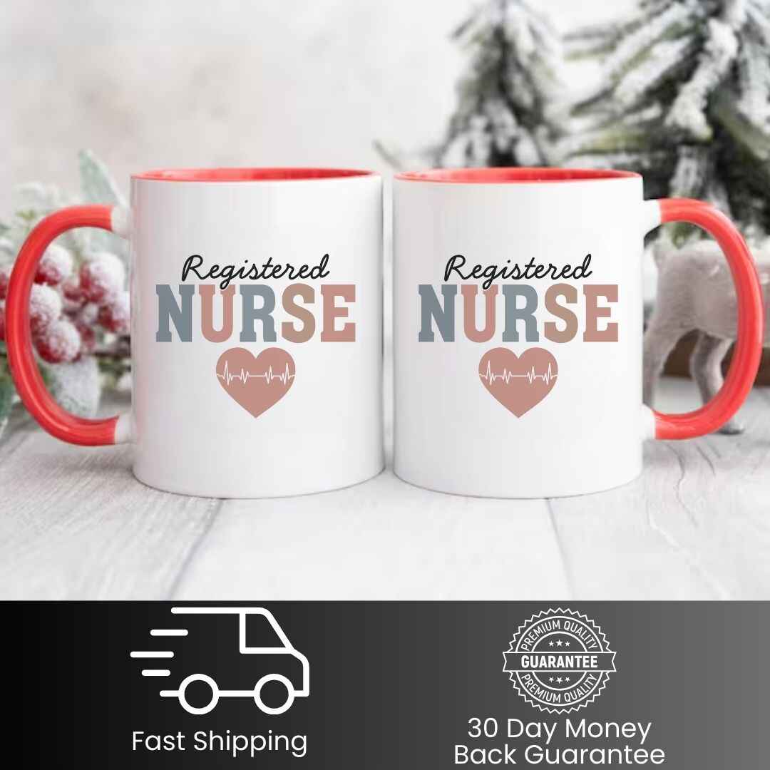 Registered Nurse _EKG Heart_ Mug