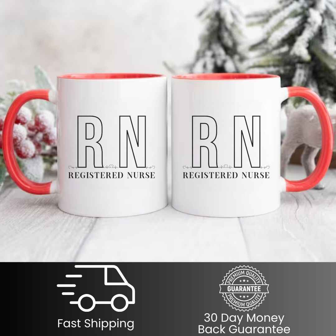 Registered Nurse RN EKG Mug