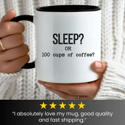 100 Cups of Coffee Funny Nurse Mug