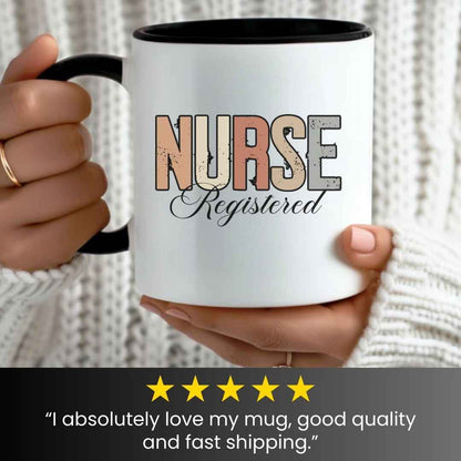 Registered Nurse Fall Colors Mug