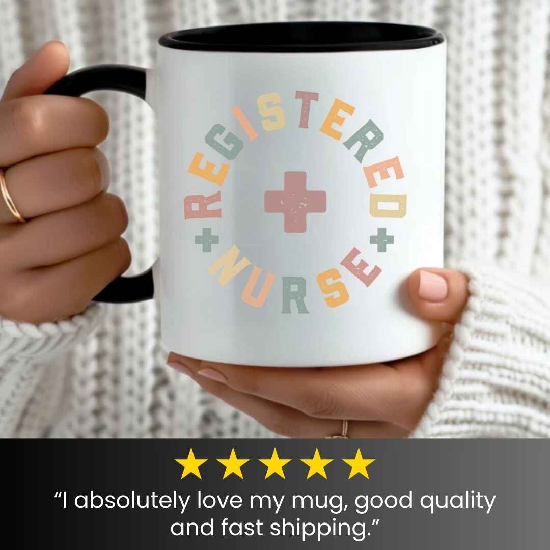 Distressed Registered Nurse Mug