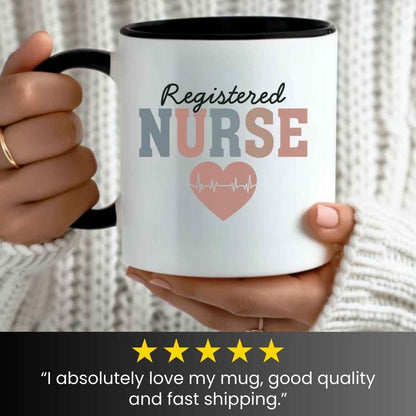 Registered Nurse _EKG Heart_ Mug