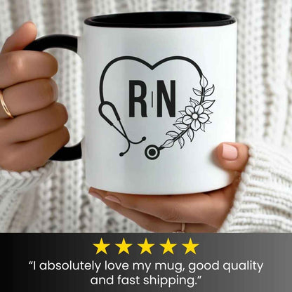 Registered Nurse _Heart Stethoscope_ Mug