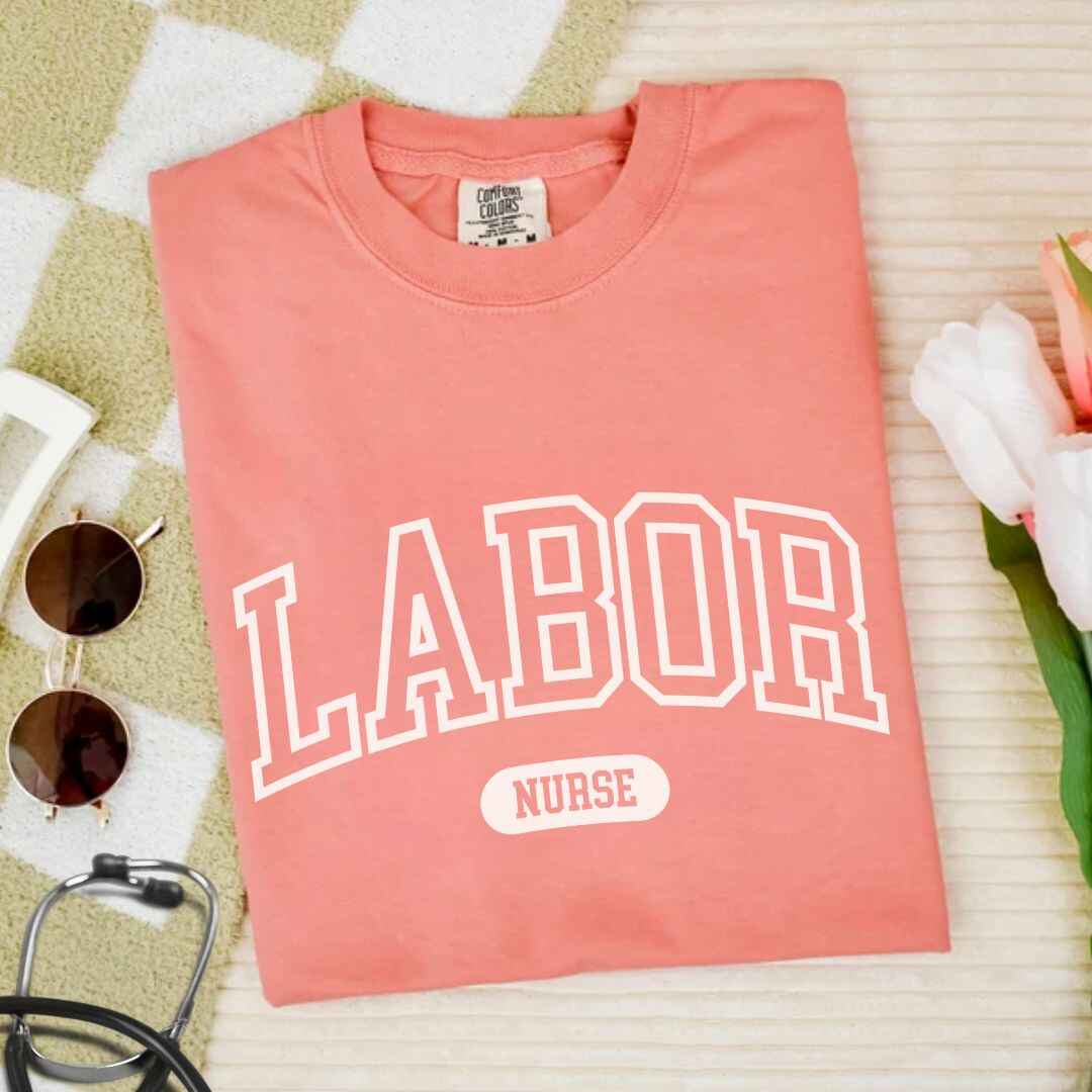 Labor And Delivery L&D Nurse College T-shirt