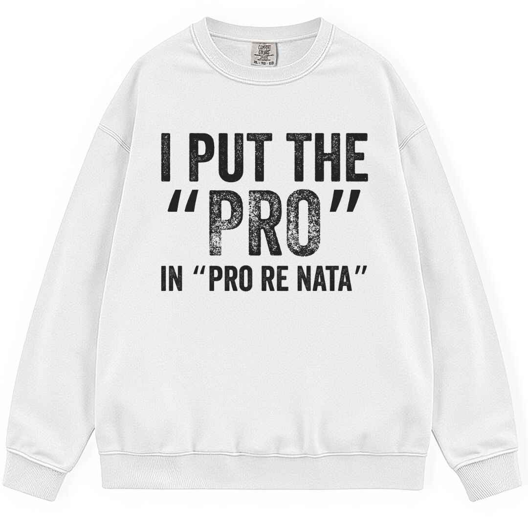 I Put The The Pro Sweatshirt