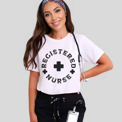 Rustic Registered Nurse T-shirt