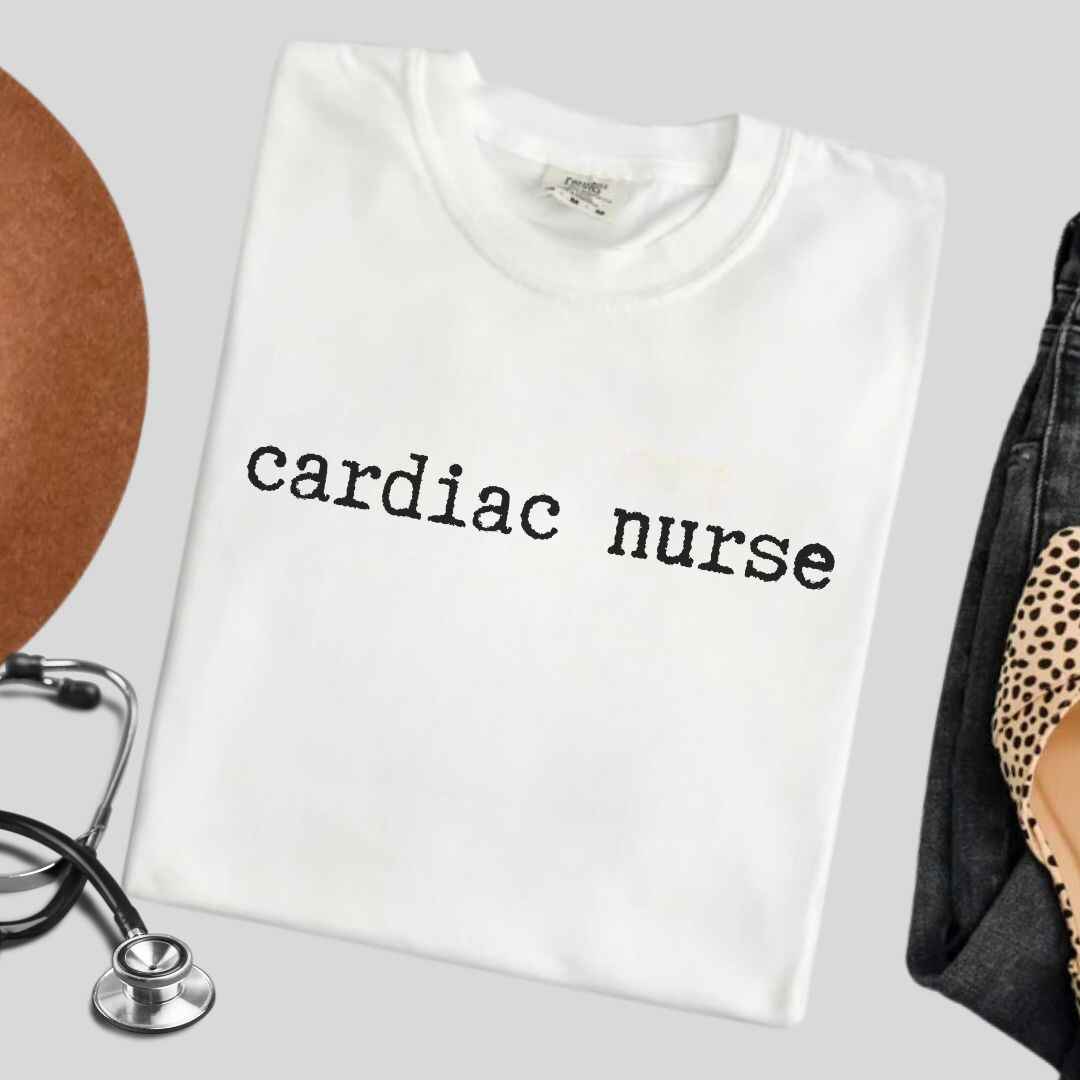 Cardiac Nurse Minimalist T-shirt