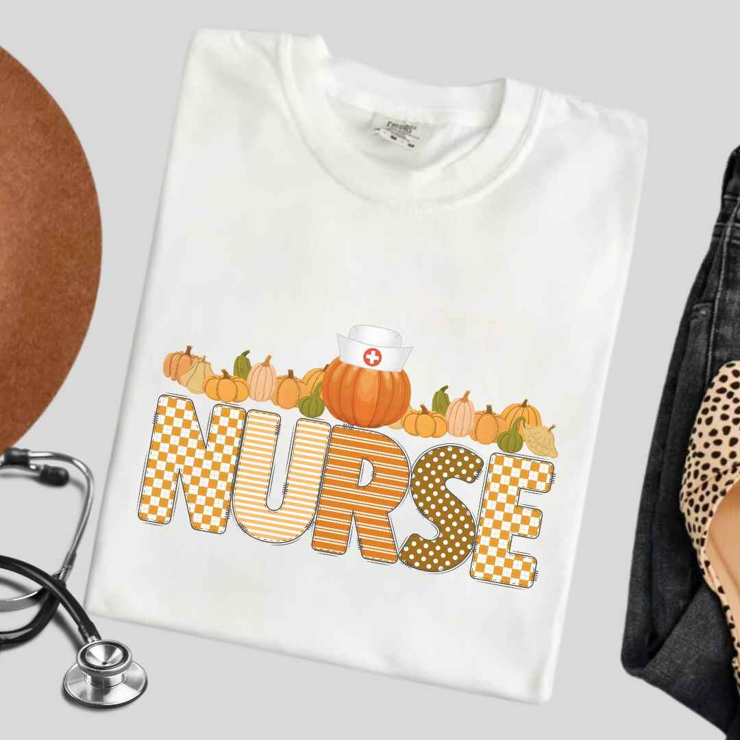 General Nurse Pumpkin Fall T-shirt