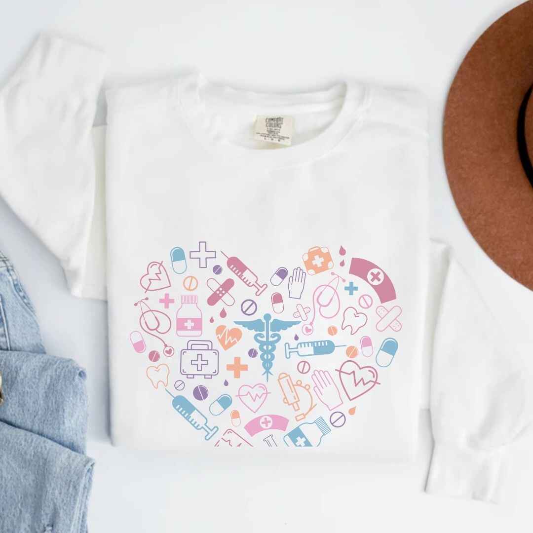 Colorful Heart Medicine Sweatshirt