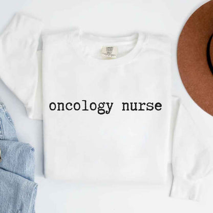 Oncology Nurse Minimalist Sweatshirt