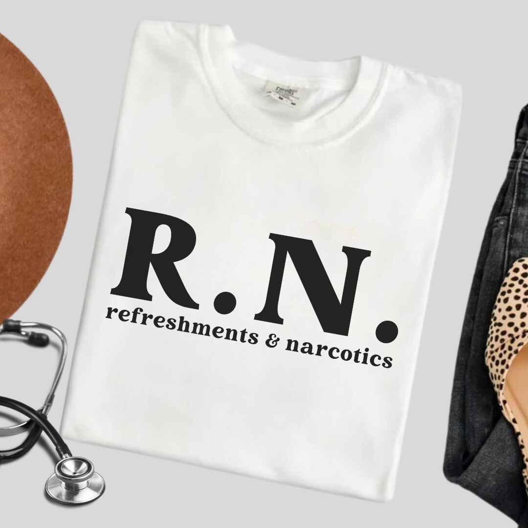 Refreshments & Narcotic Funny T-shirt