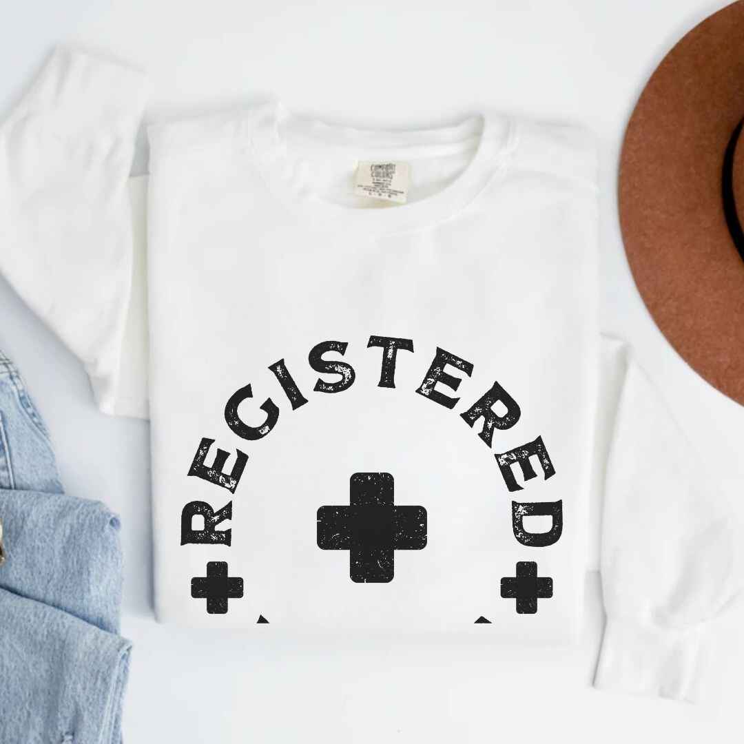 Rustic Registered Nurse Sweatshirt