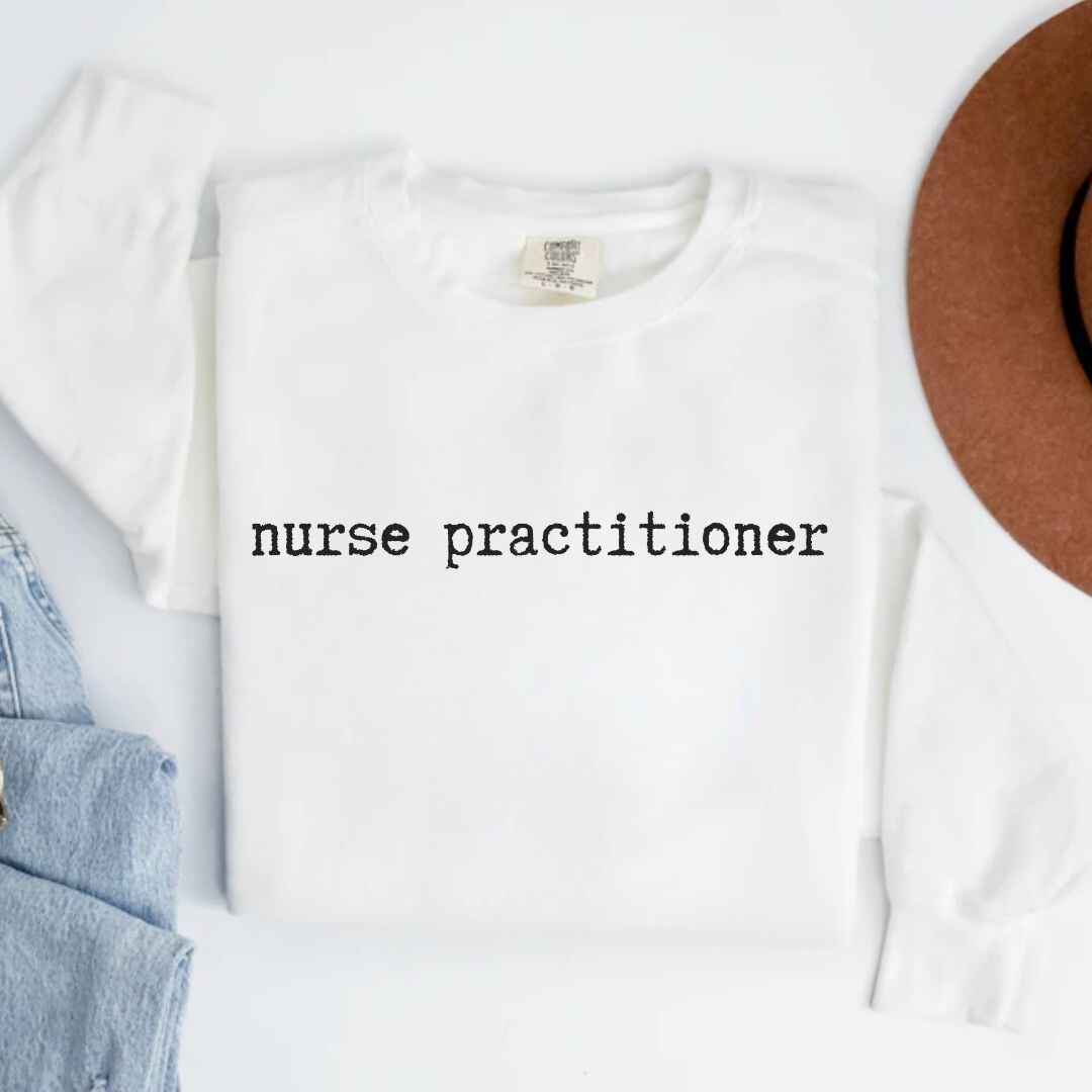 Nurse Practitioner Minimalist Sweatshirt