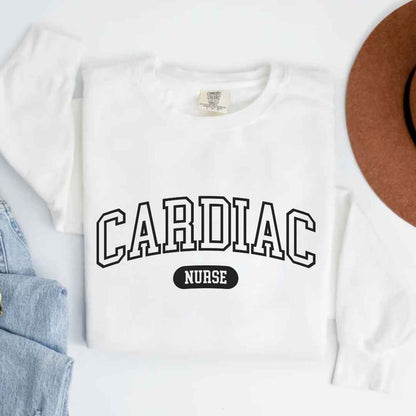 Cardiac Nurse College Sweatshirt