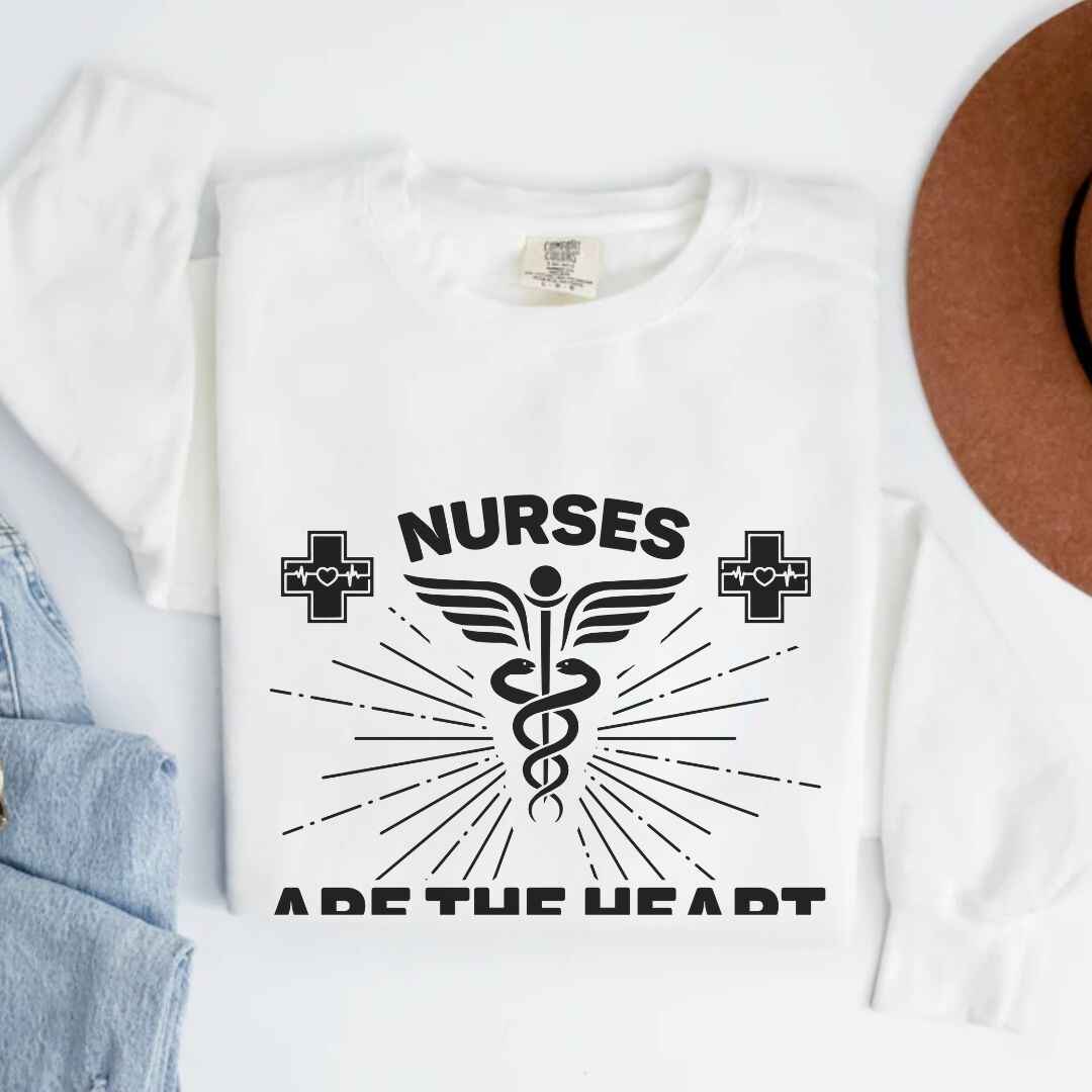 Nurses Are The Heart Of Healthcare Sweatshirt