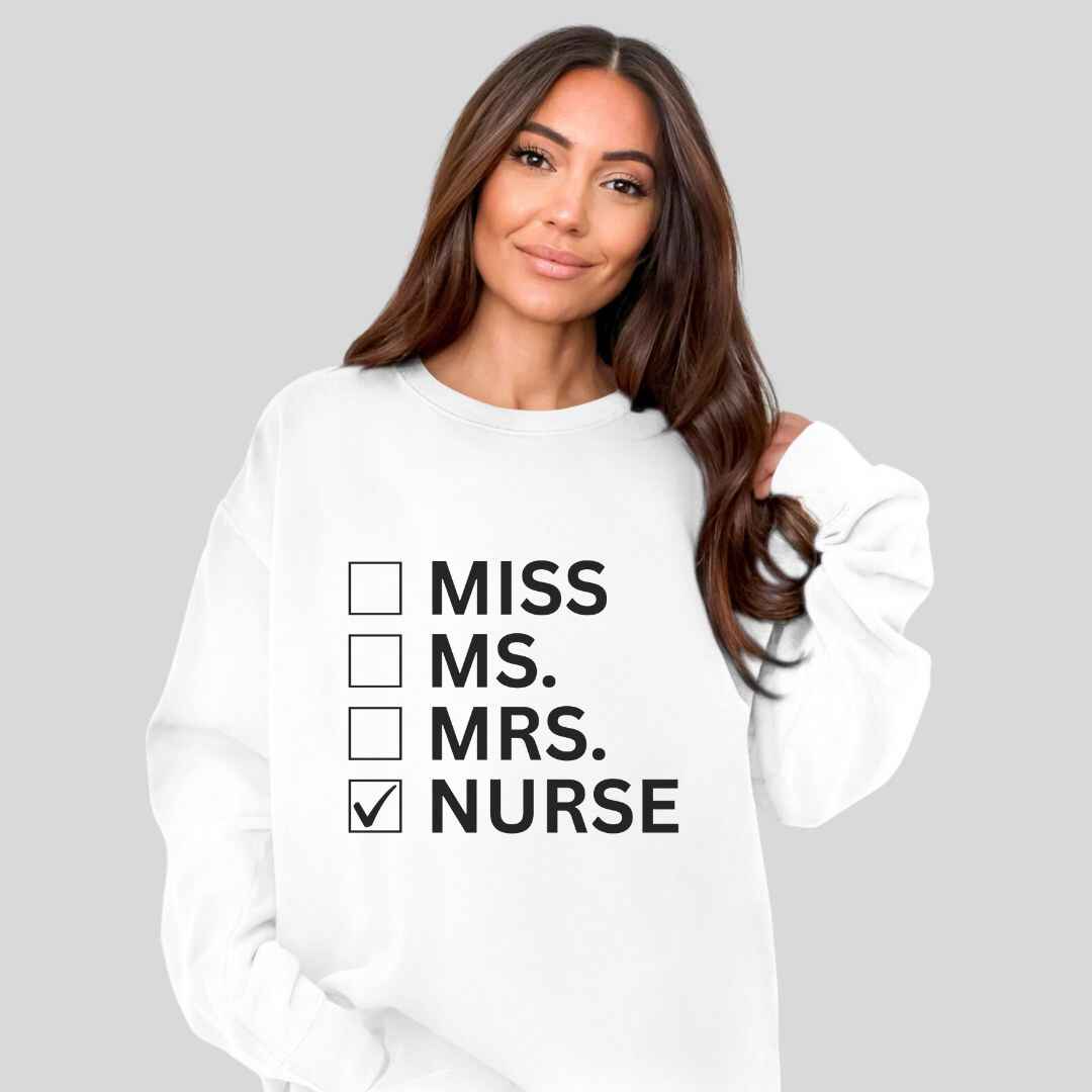 Nurse Checkbox Sweatshirt