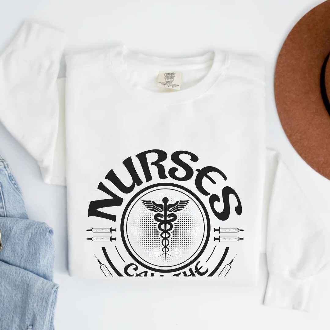 Nurses Call The Shots Sweatshirt