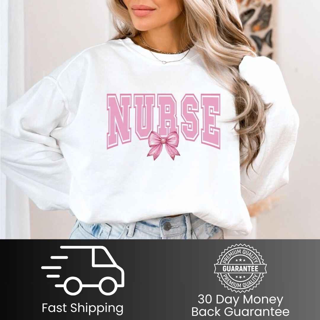 General Nurse College Coquette Sweatshirt