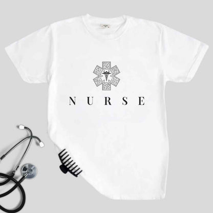 General Nurse Medical Sign Minimalist Nurse T-shirt