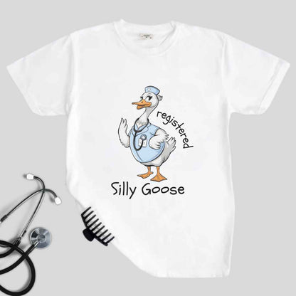 Registered Silly Goose Funny T-shirt