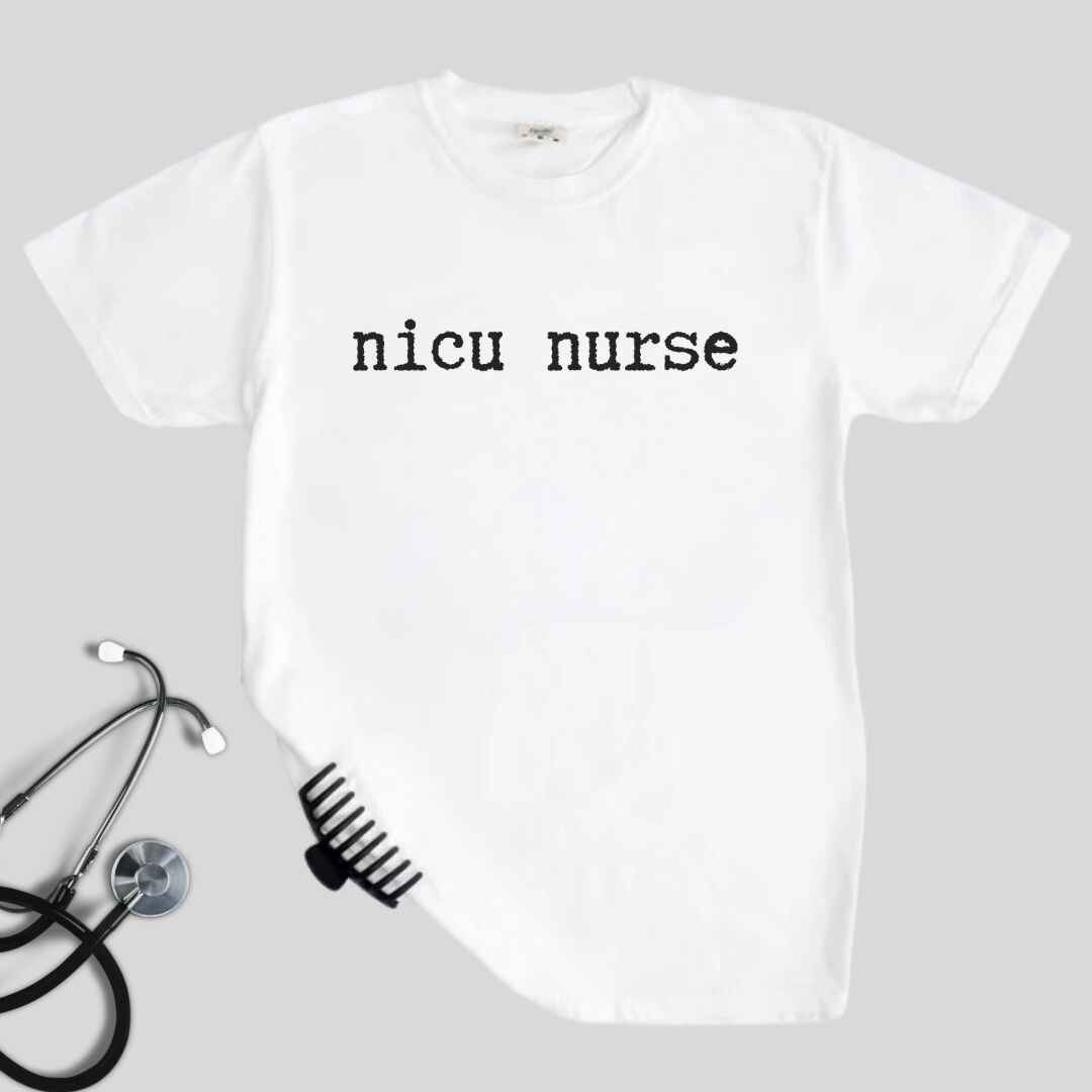 Nicu Neonatal Nurse Minimalist T-shirt