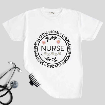 Careful, Loyal, Competent Nurse T-shirt