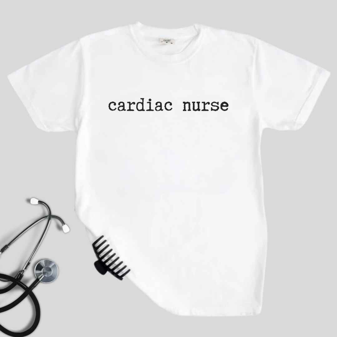 Cardiac Nurse Minimalist T-shirt