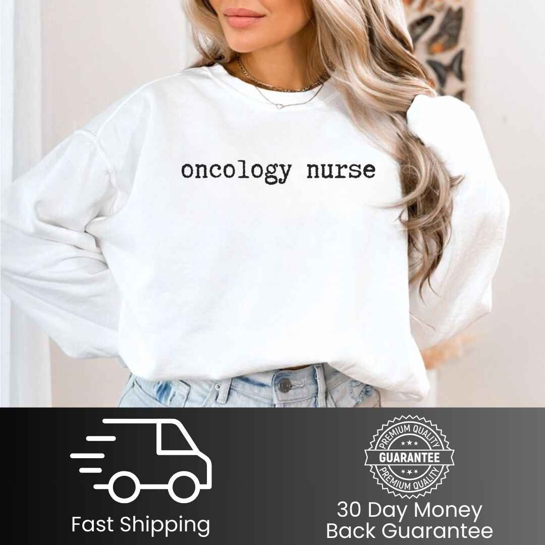 Oncology Nurse Minimalist Sweatshirt