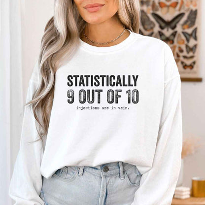 Injections In Vein Sweatshirt