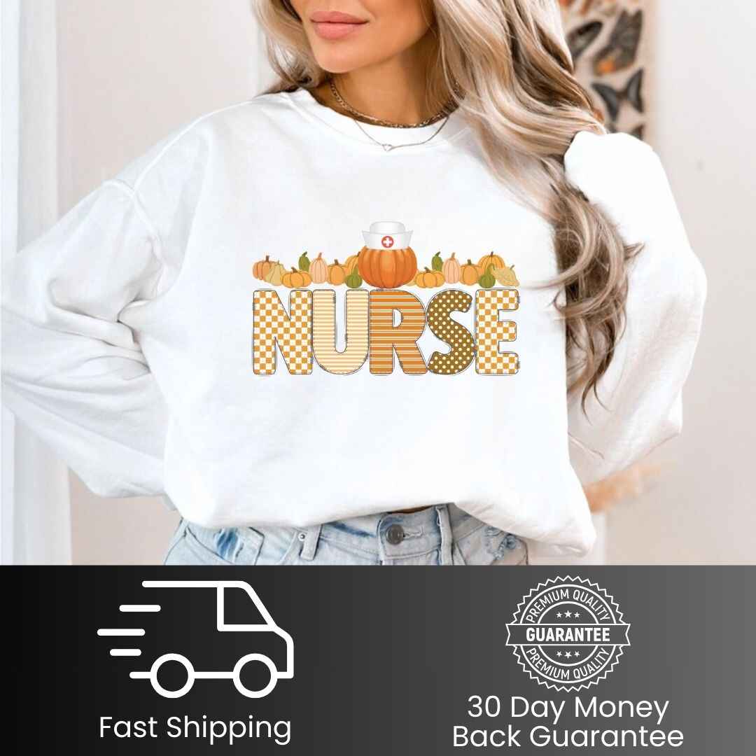 General Nurse Pumpkin Fall Sweatshirt