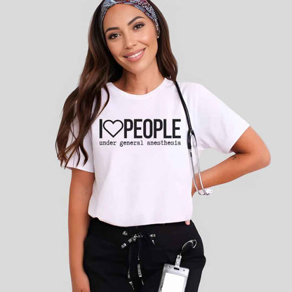 I Love People Funny T-shirt