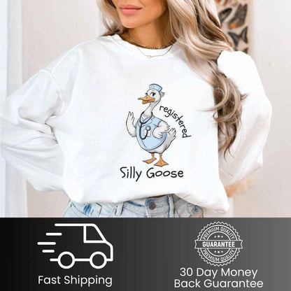 Registered Silly Goose Funny Sweatshirt