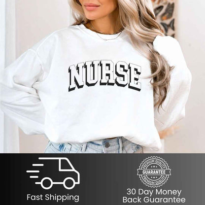 General Nurse 3D College Sweatshirt